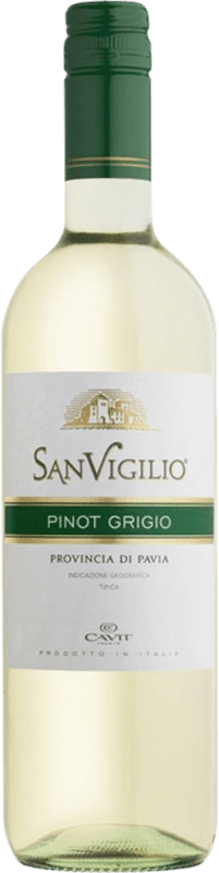 免费送货 | 白酒 Cavit San Vigilio I.G.T. Provincia di Pavia 伦巴第 意大利 Pinot Grey 75 cl