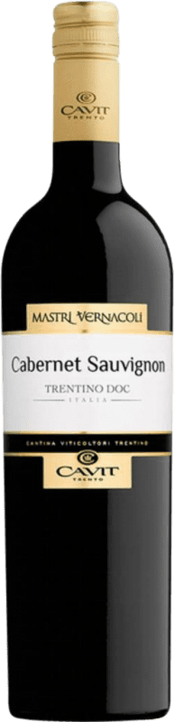 免费送货 | 红酒 Cavit Mastri Vernacoli D.O.C. Trentino 特伦蒂诺 意大利 Cabernet Sauvignon 75 cl