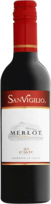 4,95 € | 红酒 Cavit San Vigilio I.G.T. Trevenezie 威尼托 意大利 Merlot 半瓶 37 cl