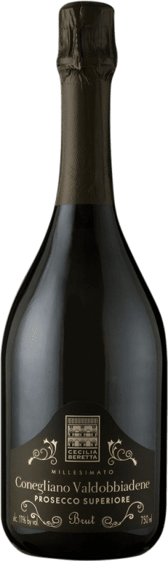 送料無料 | 白スパークリングワイン Cecilia Beretta Brut D.O.C.G. Prosecco di Valdobbiadene Superiore di Cartizze フリウリ - ヴェネツィアジュリア イタリア Glera 75 cl