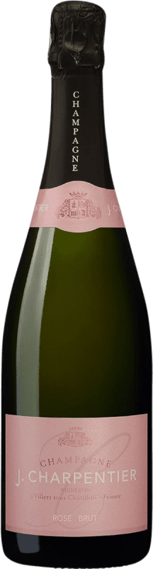 62,95 € Kostenloser Versand | Rosé Sekt J. Charpentier Brut — Herb Rosé A.O.C. Champagne