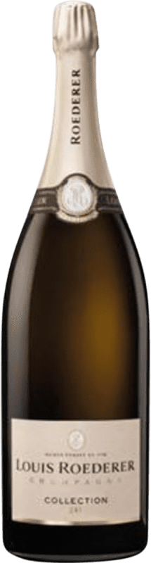 309,95 € 送料無料 | 白スパークリングワイン Louis Roederer Collection A.O.C. Champagne ボトル Jéroboam-ダブルマグナム 3 L