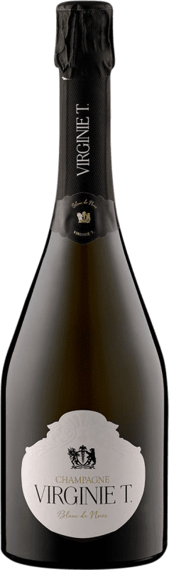 Envio grátis | Espumante branco Virginie Taittinger Blanc des Noirs Extra Brut A.O.C. Champagne Sicília França Pinot Preto, Nebbiolo 75 cl