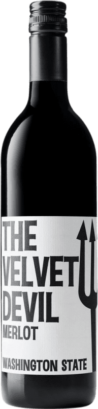 Spedizione Gratuita | Vino rosso Charles Smith The Velvet Devil Washington stati Uniti Merlot, Syrah, Cabernet Sauvignon, Malbec 75 cl