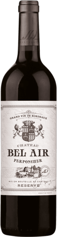 Kostenloser Versand | Rotwein Château Bel Air Perponcher Rouge Reserve A.O.C. Bordeaux Bordeaux Frankreich Merlot, Cabernet Sauvignon, Cabernet Franc 75 cl