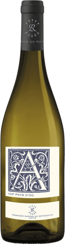 Envio grátis | Vinho Branco Barons de Rothschild Renaissance Aude França Chardonnay 75 cl