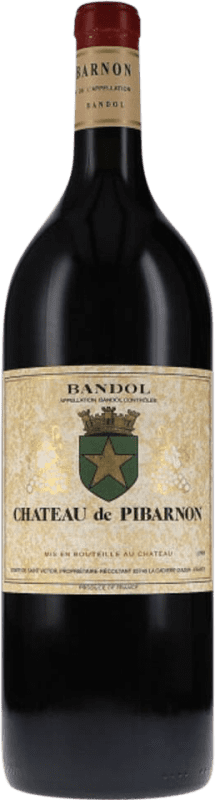 Free Shipping | Red wine Château de Pibarnon Rouge A.O.C. Côtes de Provence Provence France Monastrell, Mourvèdre, Cinsault Magnum Bottle 1,5 L