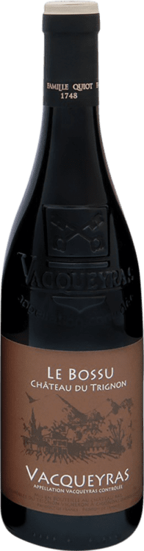 送料無料 | 赤ワイン Château du Trignon Le Bossu A.O.C. Vacqueyras ローヌ フランス Grenache, Nebbiolo 75 cl