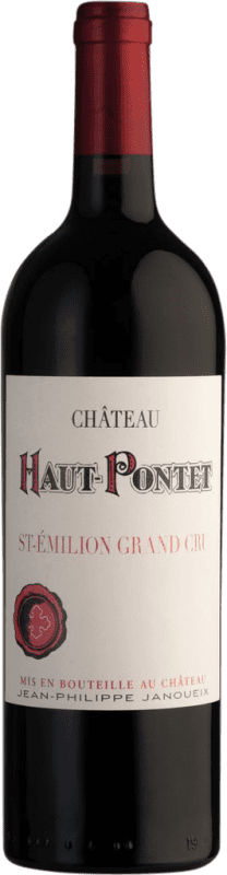 Kostenloser Versand | Rotwein Château Haut Pontet Grand Cru Grosse Lage A.O.C. Bordeaux Bordeaux Frankreich Merlot 75 cl