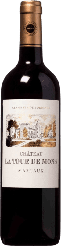 免费送货 | 红酒 Château La Tour de Mons A.O.C. Bordeaux 波尔多 法国 Merlot, Cabernet Sauvignon, Cabernet Franc, Petit Verdot 75 cl