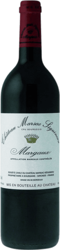 Envio grátis | Vinho tinto Château Marsac Seguineau A.O.C. Margaux Bordeaux França Merlot, Cabernet Sauvignon, Cabernet Franc 75 cl