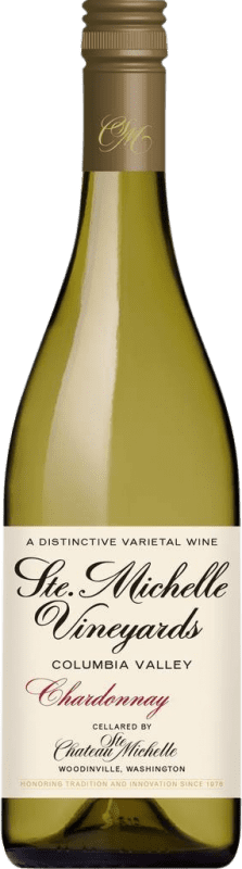 免费送货 | 白酒 Château Ste. Michelle Retro Washington 美国 Chardonnay 75 cl