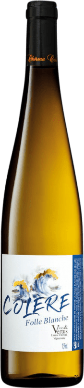 Kostenloser Versand | Weißwein Chéreau Carré Colère Folle Blanche Vices Vertus Loire Frankreich Follec Weiß 75 cl Alkoholfrei