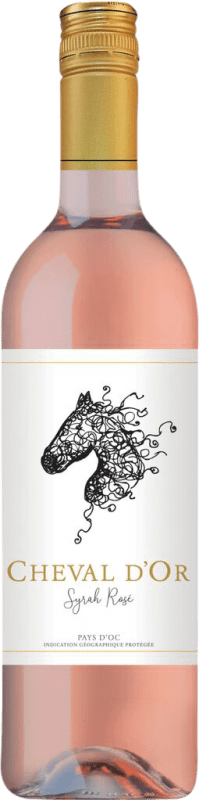 8,95 € | Rosé-Wein Cheval d'Or Rosé Frankreich Syrah 75 cl