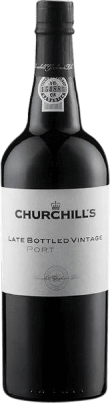 Free Shipping | Fortified wine Churchill's Late Bottled Vintage I.G. Douro Douro Portugal Nebbiolo, Touriga Nacional, Tinta Roriz, Tinta Barroca 75 cl