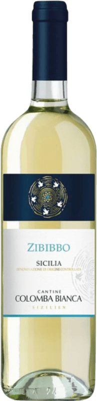 Free Shipping | White wine Colomba Bianca D.O.C. Sicilia Sicily Italy Zibibbo 75 cl