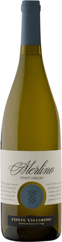 Бесплатная доставка | Белое вино Conte Vistarino Merlino I.G.T. Lombardia Ломбардии Италия Pinot Grey 75 cl