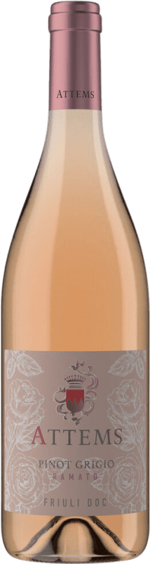 Free Shipping | Rosé wine Conti Attems Ramato D.O.C. Friuli Friuli-Venezia Giulia Italy Pinot Grey 75 cl