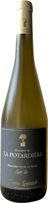 8,95 € | Vin blanc Couillaud et Fils. Domaine de la Potardiere Sur Lie A.O.C. Muscadet-Sèvre et Maine Loire France Melon de Bourgogne 75 cl