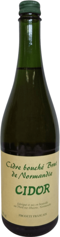 Kostenloser Versand | Cidre Cidor. Cidre Bouché mit Schraubverschluss Brut Normandía Frankreich 75 cl