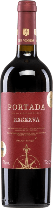 Бесплатная доставка | Красное вино D.F.J. José Neiva Correia Portada Tinto Резерв I.G. Vinho Regional de Lisboa Lisboa Португалия Syrah, Touriga Nacional, Tannat, Caladoc, Alicante Bouschet 75 cl