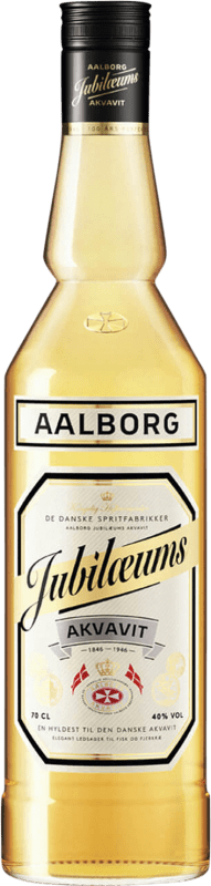 Envio grátis | Aguardente Orujo Aalborg Jubilaeums Akvavit Dinamarca 70 cl