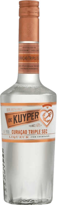 Free Shipping | Triple Dry De Kuyper Curaçao Netherlands Medium Bottle 50 cl