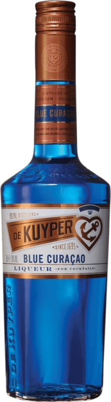 Envio grátis | Licores De Kuyper Curaçao Blue Países Baixos Garrafa Medium 50 cl