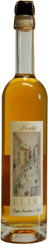 Envío gratis | Grappa Berta Elisi D.O.C. Piedmont Piemonte Italia Botella Medium 50 cl