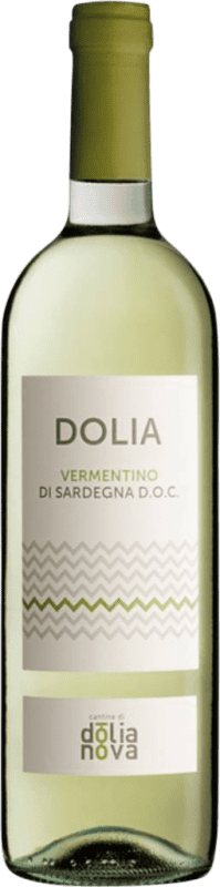 免费送货 | 白酒 Dolianova Dolia D.O.C. Vermentino di Sardegna Cerdeña 意大利 Vermentino 75 cl