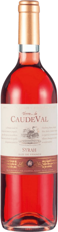 Kostenloser Versand | Rosé-Wein Caude Val Rosé I.G.P. Vin de Pays d'Oc Bordeaux Frankreich Syrah 75 cl