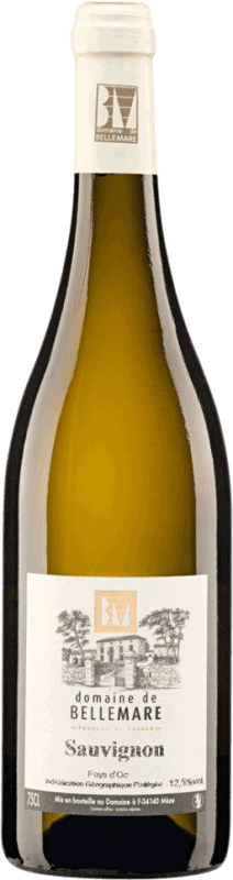 Spedizione Gratuita | Vino bianco Domaine de Belle Mare I.G.P. Vin de Pays d'Oc bordò Francia Sauvignon Bianca 75 cl