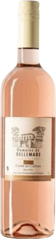 Kostenloser Versand | Rosé-Wein Domaine de Belle Mare Les Collines Rosé I.G.P. Vin de Pays d'Oc Bordeaux Frankreich Nebbiolo, Cinsault 75 cl