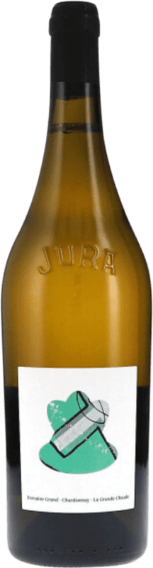 Бесплатная доставка | Белое вино Domaine Grand La Grande Chaude A.O.C. Côtes du Jura Франция Chardonnay 75 cl