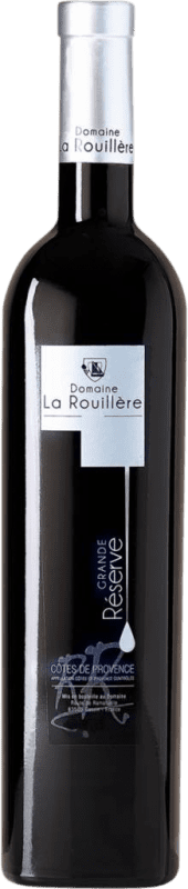 Free Shipping | Red wine Domaine la Rouillère Rouge Grand Reserve A.O.C. Côtes de Provence Provence France Syrah, Grenache, Cabernet Sauvignon 75 cl