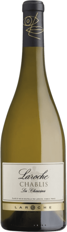 Бесплатная доставка | Белое вино Laroche Les Chanoines A.O.C. Chablis Бургундия Франция Chardonnay 75 cl