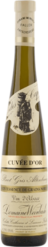 Envio grátis | Vinho branco Weinbach Altenbourg Quintessences de Sélection de Grains Nobles SGN A.O.C. Alsace Alsácia França Pinot Cinza Meia Garrafa 37 cl