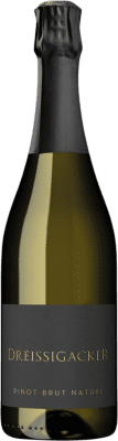 Dreissigacker Pinot White Природа Брута Rheinhessen 75 cl