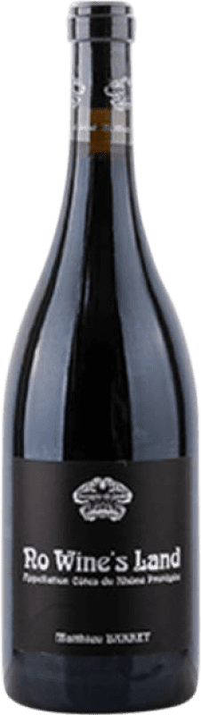 Free Shipping | Red wine Coulet No Wines Land Rouge A.O.C. Côtes du Rhône Rhône France Syrah 75 cl