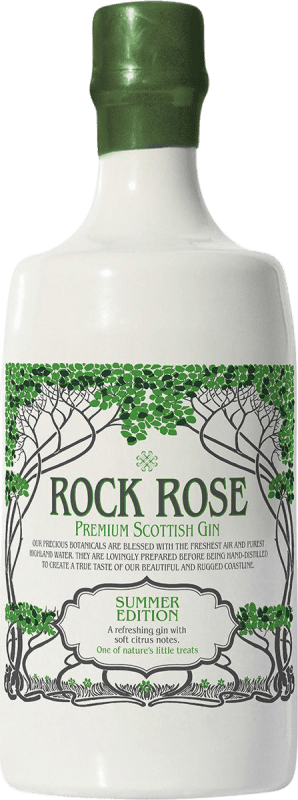 Free Shipping | Gin Dunnet Bay Rock Rose Summer Season Edition Gin Scotland United Kingdom 70 cl