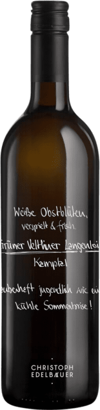 Envio grátis | Vinho Branco Edelbauer I.G. Kamptal Kamptal Áustria Grüner Veltliner 75 cl