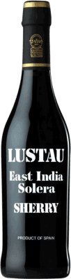 Free Shipping | Fortified wine Lustau East India Solera Dark Sweet Sweet D.O. Jerez-Xérès-Sherry Andalusia Spain Medium Bottle 50 cl