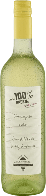 Spedizione Gratuita | Vino bianco Markgräfler Das ist 100 I.G. Baden Baden Germania Pinot Grigio 75 cl