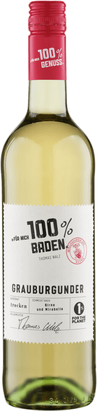 免费送货 | 白酒 Markgräfler Das ist 100 I.G. Baden Baden 德国 Pinot Grey 75 cl