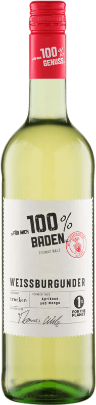 免费送货 | 白葡萄酒 Markgräfler Das ist 100 I.G. Baden Baden 德国 Pinot Blanc — 白皮诺 75 cl