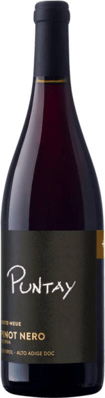 Бесплатная доставка | Красное вино Erste Neue Puntay Резерв D.O.C. Alto Adige Трентино Италия Pinot Black 75 cl