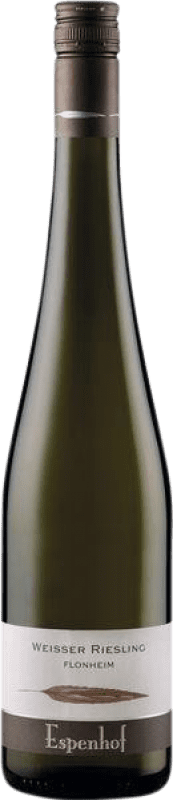 Бесплатная доставка | Белое вино Espenhof Flonheimer Weisser сухой Q.b.A. Rheinhessen Rheinhessen Германия Riesling 75 cl