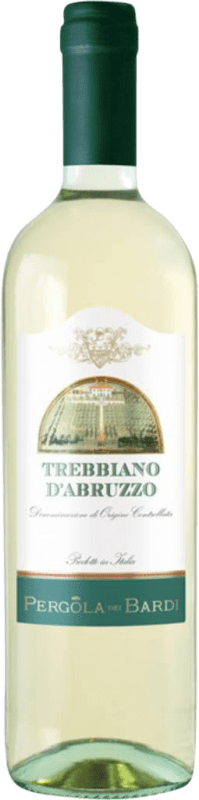 Бесплатная доставка | Белое вино Famiglia Castellani Pergola dei Bardi D.O.C. Trebbiano d'Abruzzo Италия Trebbiano 75 cl