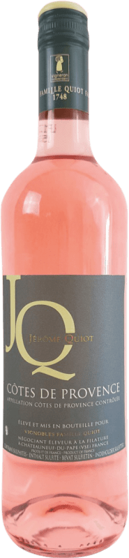 送料無料 | ロゼワイン Famille Quiot JQ Rosé A.O.C. Côtes de Provence プロヴァンス フランス Syrah, Grenache, Cinsault, Tibouren 75 cl