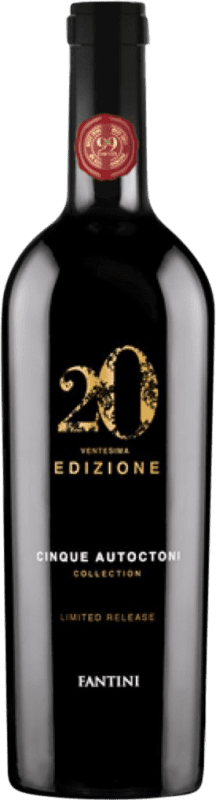 29,95 € | 赤ワイン Fantini Edizione Collection Rosso イタリア Sangiovese, Montepulciano, Malvasia Black, Nebbiolo, Negroamaro 75 cl